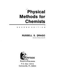Russel S. Drago — Physical Methods for Chemists