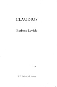 Barbara Levick — Claudius (1st ed. 1990)