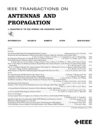  — IEEE Transactions on Antennas and Propagation