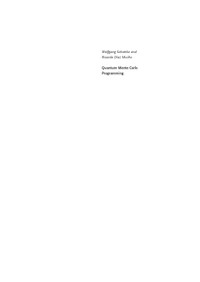 Prof. Wolfgang Schattke, Ricardo Díez Muiño(auth.) — Quantum Monte Carlo Programming: For Atoms, Molecules, Clusters, and Solids