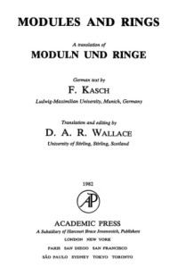 F. Kasch — Modules and rings [missing pp. 17-30]