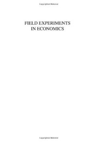 et al J. Carpenter — Field experiments in economics