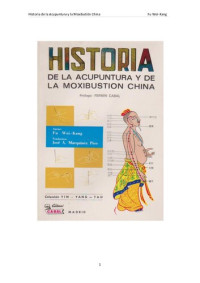 Wei Kang Fu — Historia De La Acupuntura Y Moxibustion China