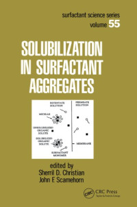 Christian, Sherril;Christian, Sherril — Solubilization in Surfactant Aggregates