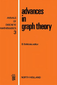 Bela Bollobas — Advances in graph theory