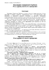 Норбеков Мирзакарим Санакулович — Опыт дурака или ключ к прозрению