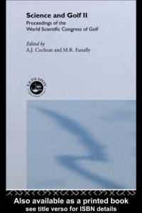 Cochran — Science and Golf II - Proceedings of the World Scientific Congress of Golf