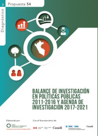Cecilia Niezen (editor) — Balance de investigación en políticas públicas 2011-2016 y agenda de investigación 2017-2021.