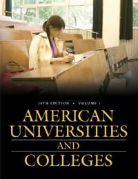 American Council on Education — American Universities and Colleges Two Volumes (American Univerisites and Colleges)