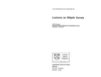 J. W. S. Cassels — Lectures on elliptic curves