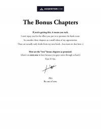 Alex Hormozi — $100M Leads - 2 Bonus Chapters