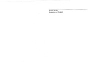 Terence Parsons — Events in the Semantics of English: A Study in Subatomic Semantics