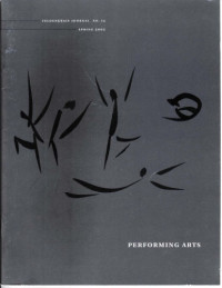 Elizabeth Beringer (ed.) — The Feldenkrais Journal #14 Performing Arts