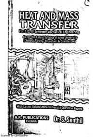 S. Senthil — Heat and Mass Transfer