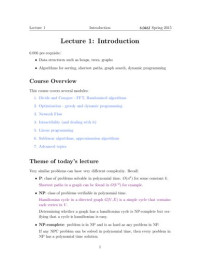 it-ebooks — Design and Analysis of Algorithms Lecture Notes (MIT 6.046J)