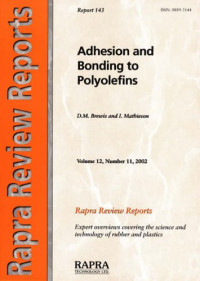 Brewis, Derek M.; Mathieson, I. — Adhesion and Bonding to Polyolefins