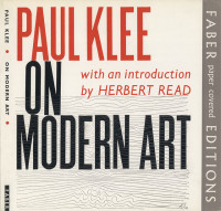 Paul Klee — On Modern Art