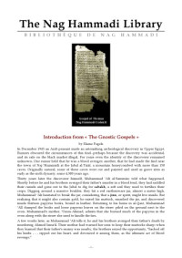 Pagels E — Gnostic gospels and texts