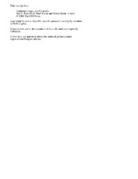 Jackendoff et al. (eds.) — Language, logic and concepts