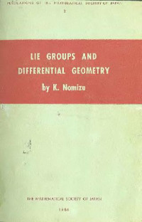 Katsumi Nomizu — Lie groups and differential geometry