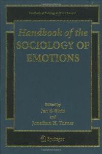Jan Stets, Jonathan H. Turner — Handbook of the Sociology of Emotions