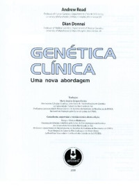 Andrew P. Read; Dian Donnai — Genética clínica: uma nova abordagem