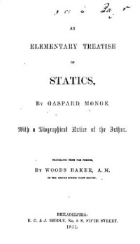 Monge G. — Statics