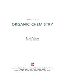 Carey — Organic Chemistry