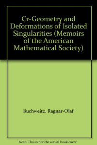 Ragnar-Olaf Buchweitz, John J. Millson — Cr-Geometry and Deformations of Isolated Singularities