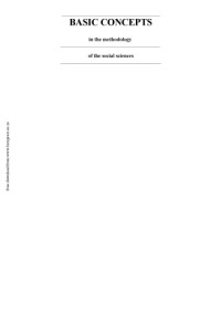 Johann Mouton, H. C. Marais — Basic Concepts in the Methodology of the Social Sciences (HSRC studies in research methodology)