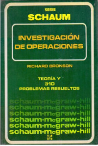 Richard-Bronson — Investigacion de Operaciones