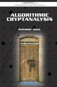 Antoine Joux — Algorithmic Cryptanalysis