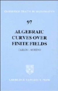 Carlos Moreno — Algebraic Curves over Finite Fields
