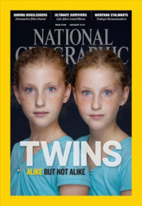 National Geographic Society — National Geographic Jan 2012 (Twins: Alike But Not Alike) volume 221