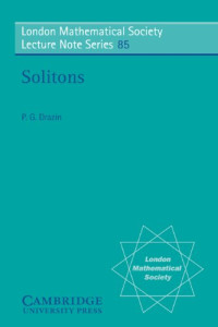 P. G. Drazin — Solitons