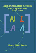 Biswa Nath Datta — Numerical Linear Algebra and Applications