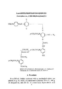  — Organic Syntheses An annual publication of satisfactory methods