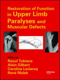 Raoul Tubiana (Editor); Alain Gilbert (Editor); Caroline Leclercq (Editor); Rene Malek (Editor) — Restoration of Function in Upper Limb Paralyses and Muscular Defects