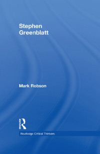 Mark Robson — Stephen Greenblatt