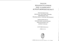 August Fr. Pauly, Georg Wissowa, Konrat Ziegler, Wilhelm Kroll, Karl Mittelhaus — Paulys Realencyclopädie der classischen Altertumswissenschaft: neue Bearbeitung, Bd.9 : Acilius - Utis: Supplementbd IX
