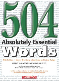 Murray Bromberg, Julius Liebb, Arthur Traiger — 504 Absolutely Essential Words