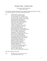 Kirk Wood Bromley, John Gideon — The Banger's Flopera - A Musical Perversion