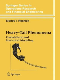 Sidney I. Resnick — Heavy-tail phenomena: probabilistic and statistical modeling