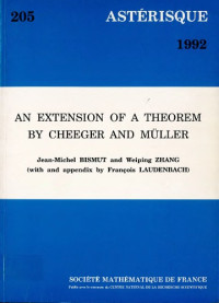 Jean-Michel Bismut — An extension of a theorem by Cheeger and Müller