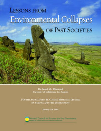 Jared Diamond — Lessons of environmental collapses of past societies