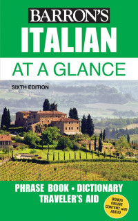 Mario Costantino — Italian At a Glance: Foreign Language Phrasebook & Dictionary