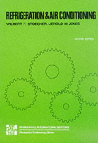 W F Stoecker — Refrigeration and Air Conditioning