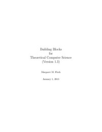 it-ebooks — Building Blocks for Theoretical Computer Science (UIUC CS173)
