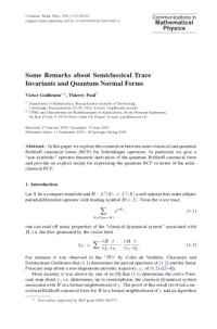 M. Aizenman (Chief Editor) — Communications In Mathematical Physics - Volume 294