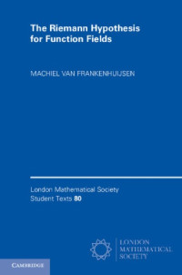 Machiel Van Frankenhuysen — The Riemann hypothesis for function fields : Frobenius flow and shift operators